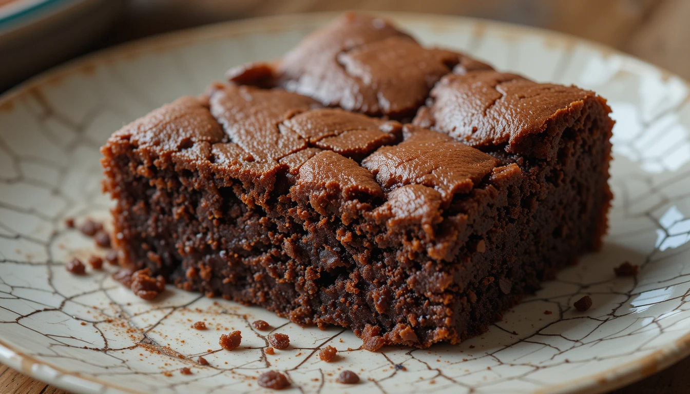 Texas sheet cake with an overbaked, dry texture
