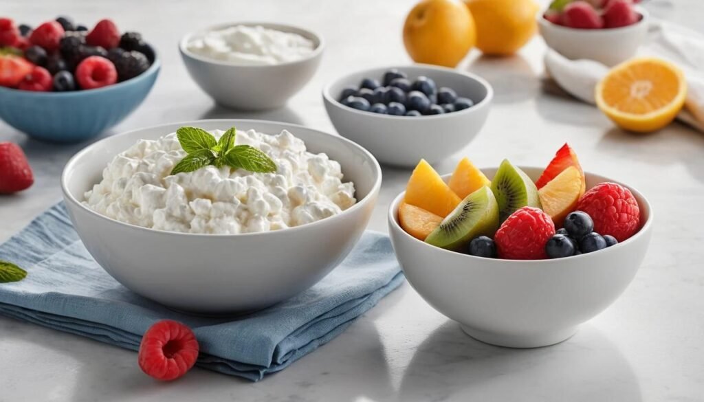 A bowl of Cottage Cheese