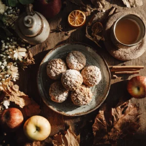 Apple Cider Cheesecake Cookies Thanksgiving dessert