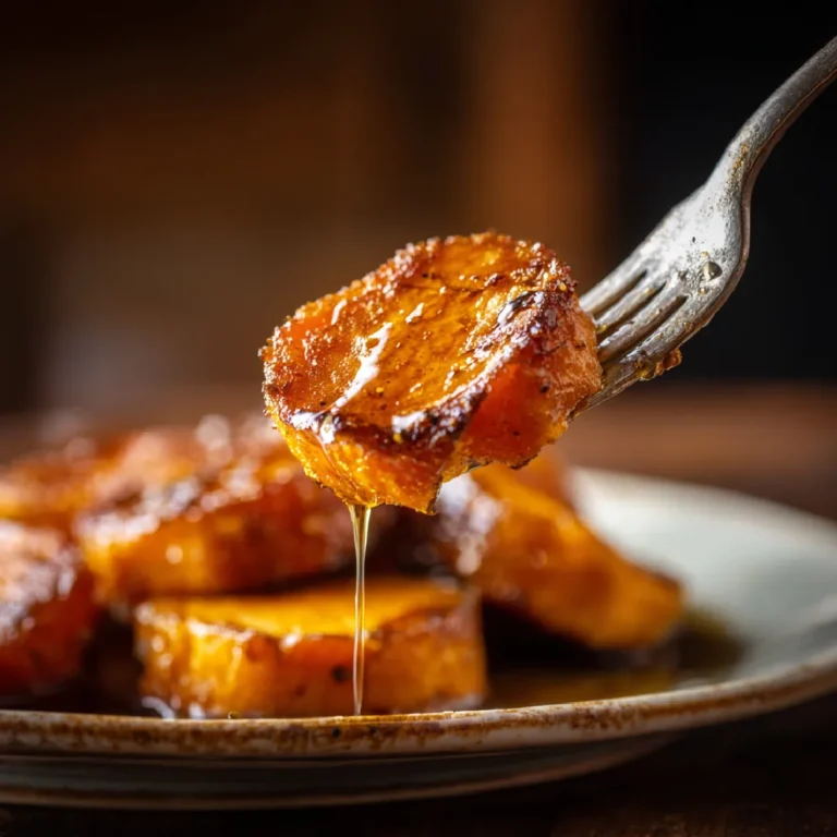 Southern Candied Yams: A Comforting Classic That Feels Like Home 3 Close-up of brown sugar glazed sweet potato