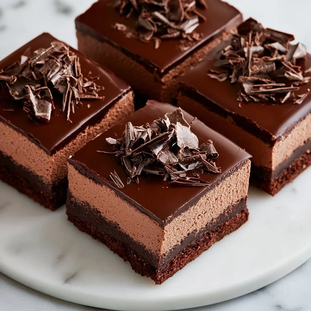Chocolate Mousse Brownies