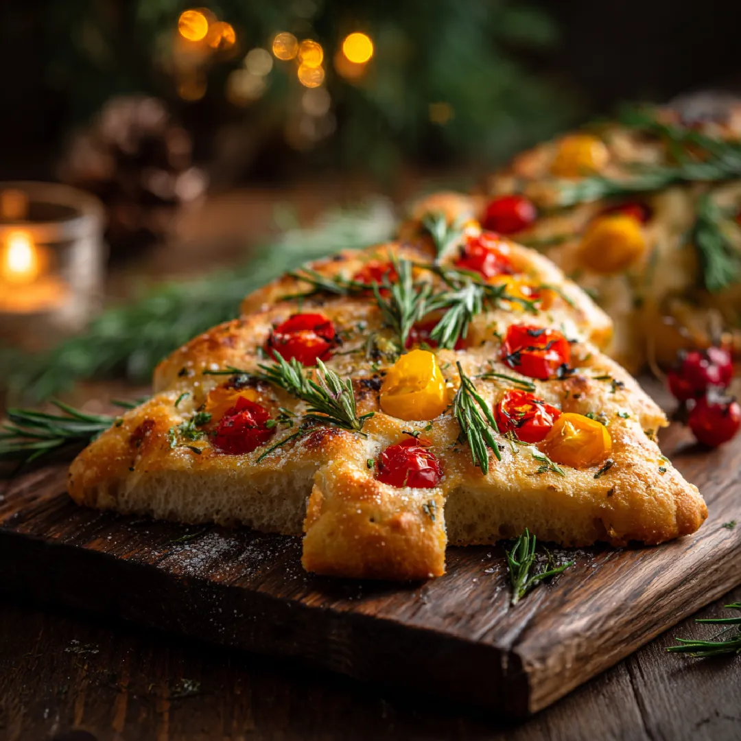 Christmas Tree Focaccia: A Festive Bread That Feels Like Holiday Magic