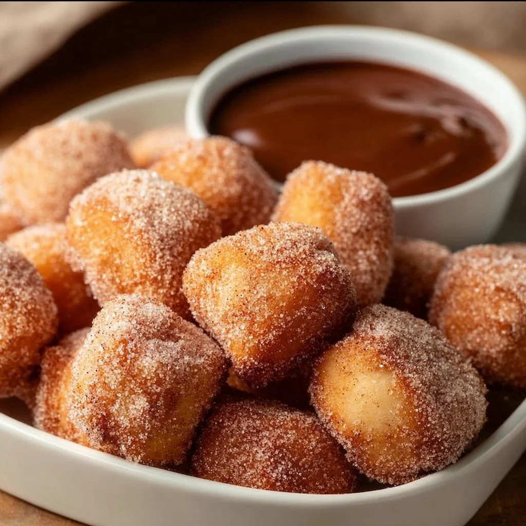 Crispy Air Fryer Churro Bites