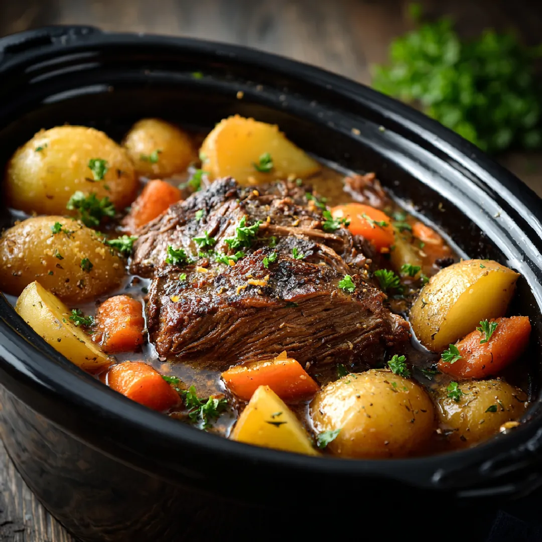 Crockpot Pot Roast with Potatoes and Carrots: A Comfort Classic Made Easy