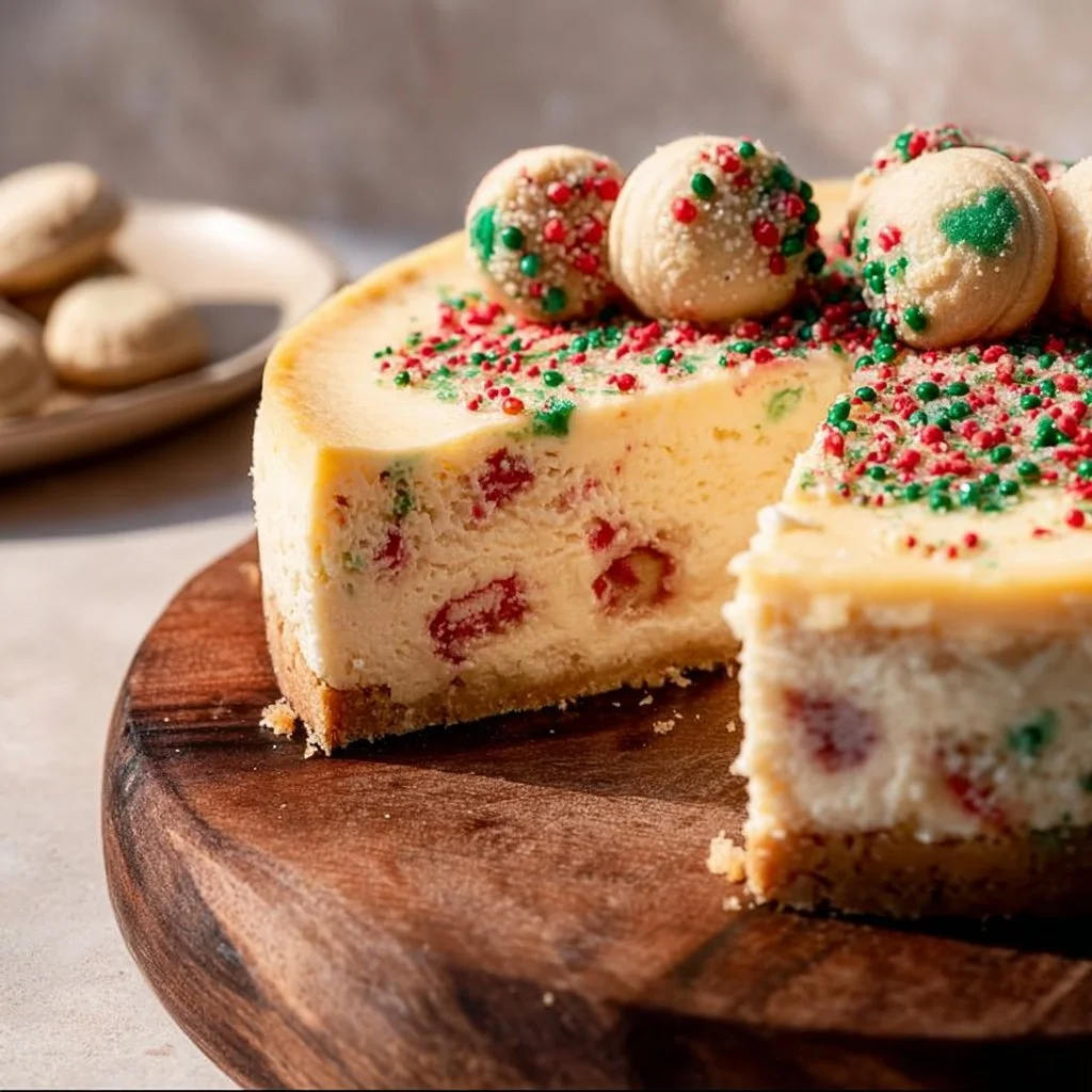 Sugar Cookie Cheesecake