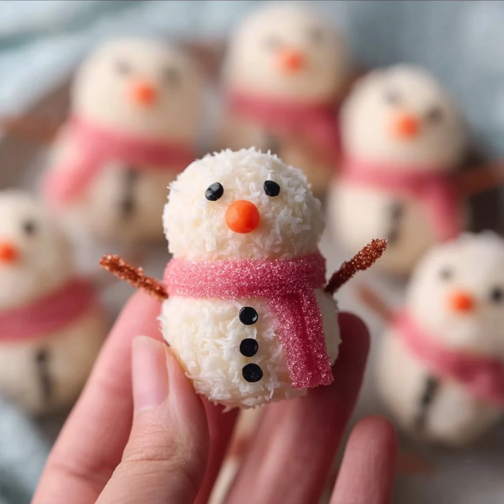 Christmas Snowmen Truffles