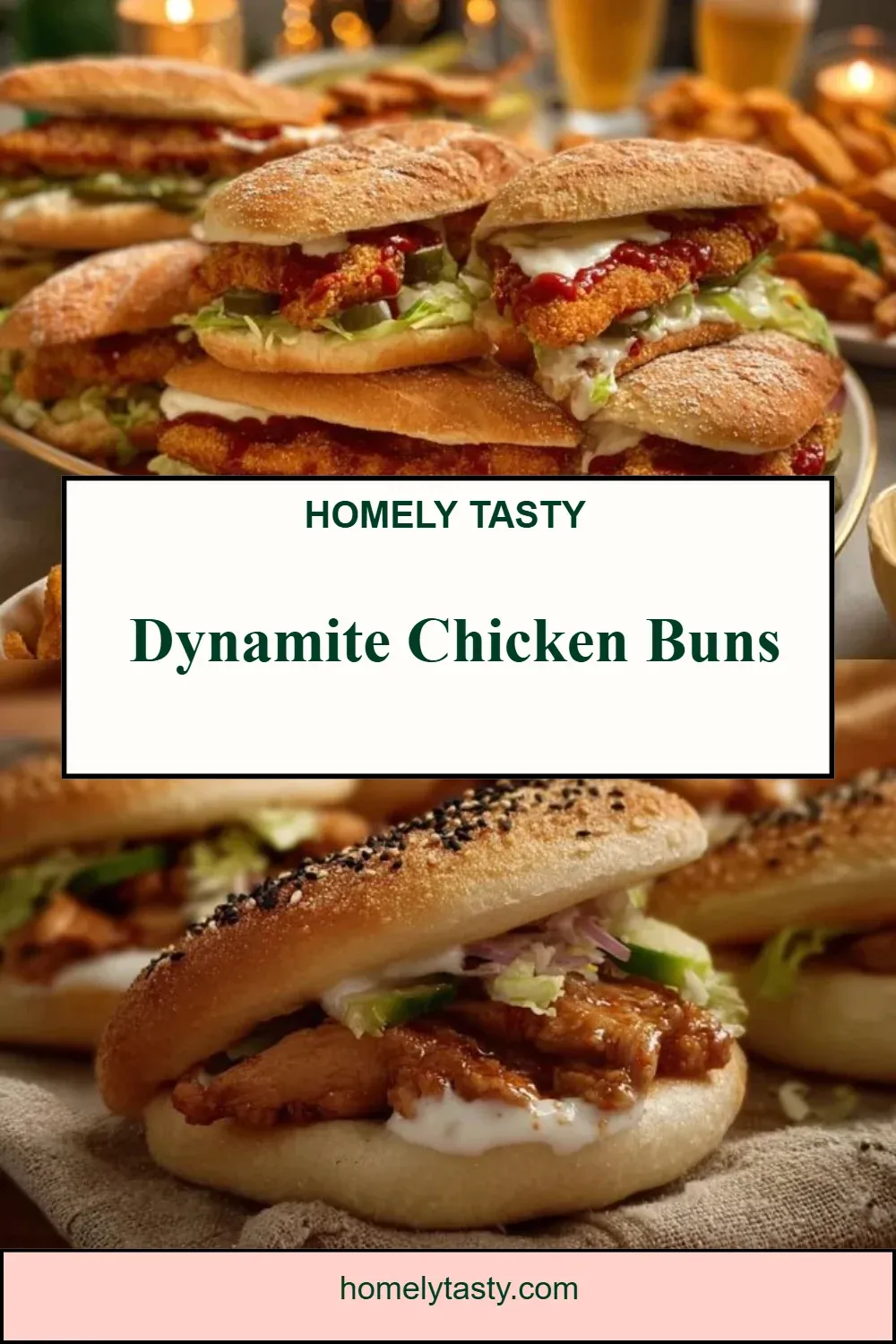 Dynamite Chicken Buns