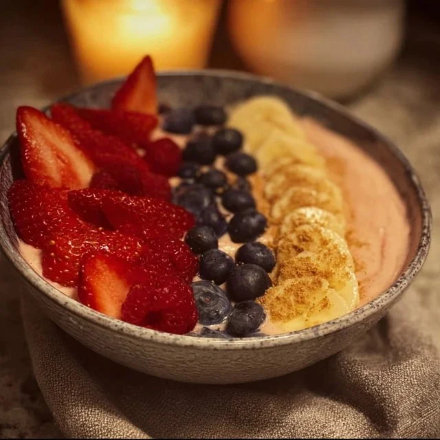 5-Minute Fruit Smoothie Bowl (with Greek Yogurt)