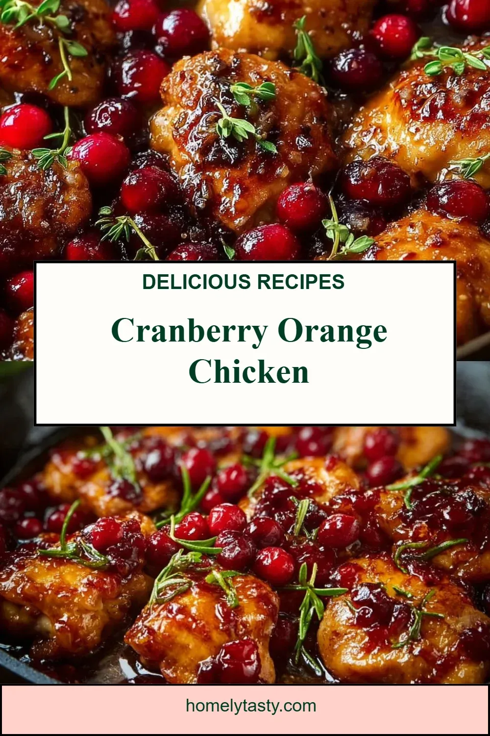 Cranberry Orange Chicken