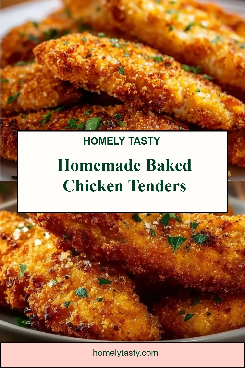 Homemade Baked Chicken Tenders