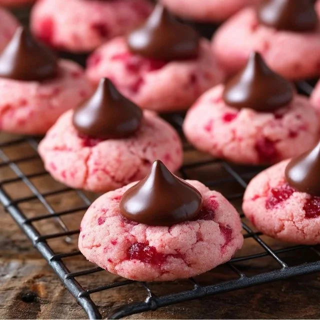 Cherry Kiss Cookies