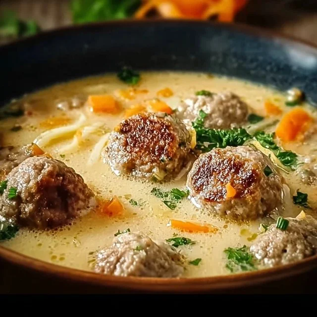 Cozy Swedish Meatball Soup Recipe