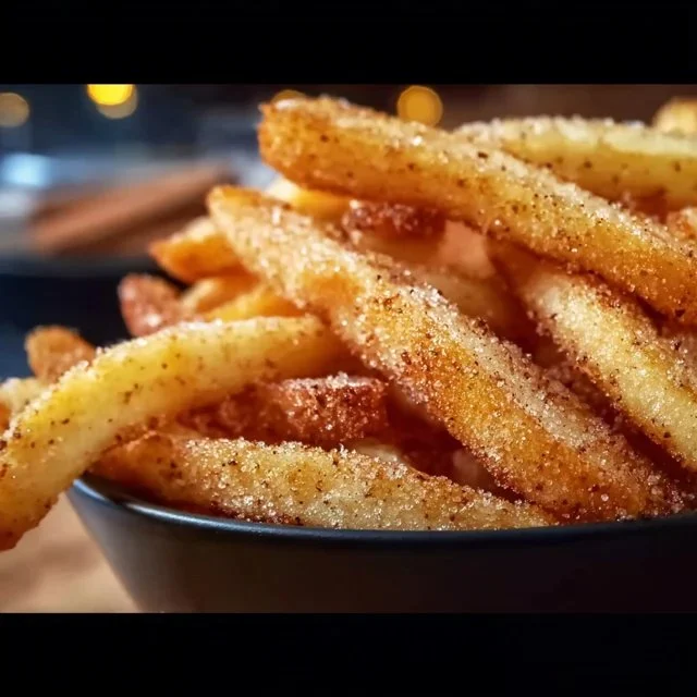 Crispy Air Fryer Apple Fries