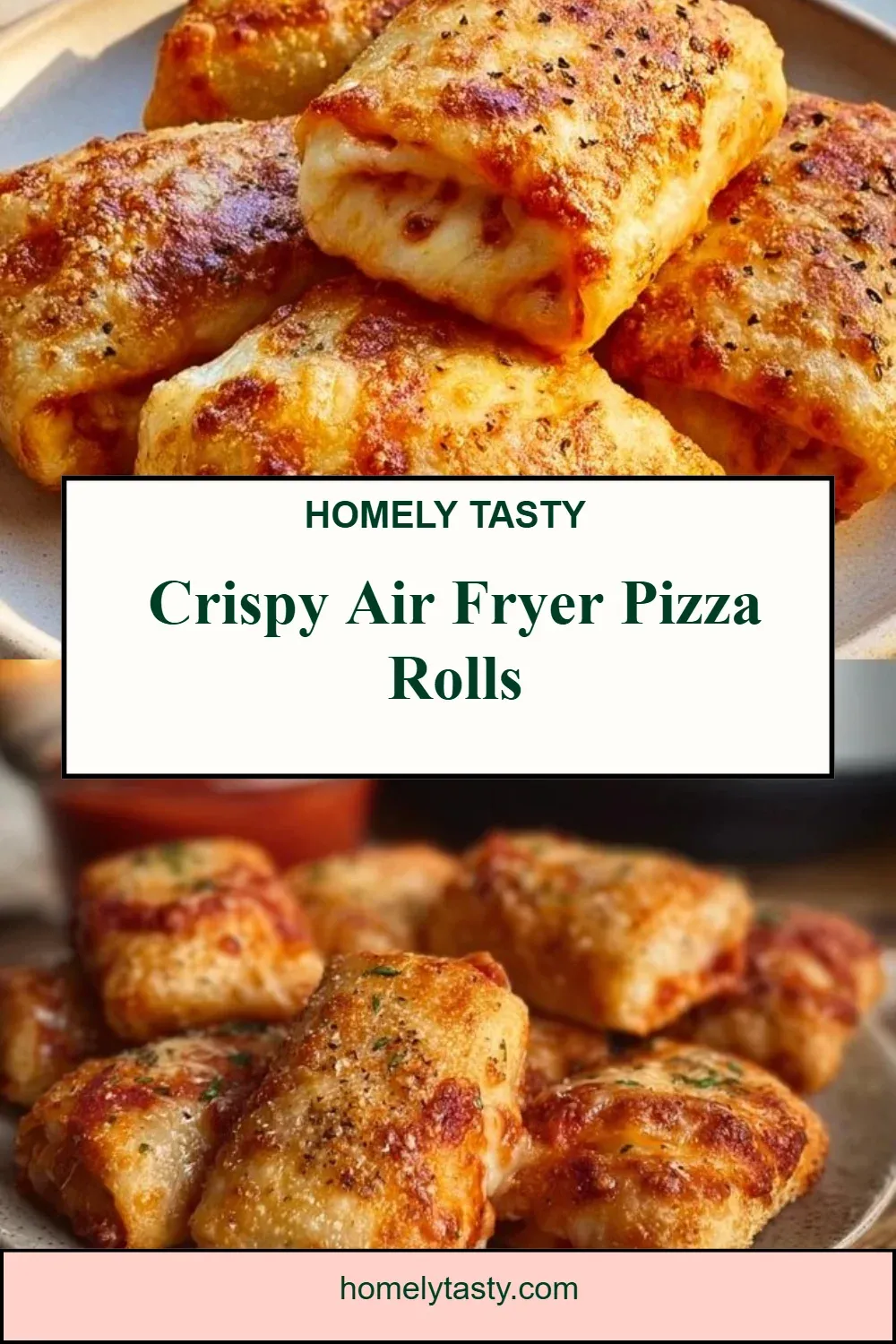 Crispy Air Fryer Pizza Rolls