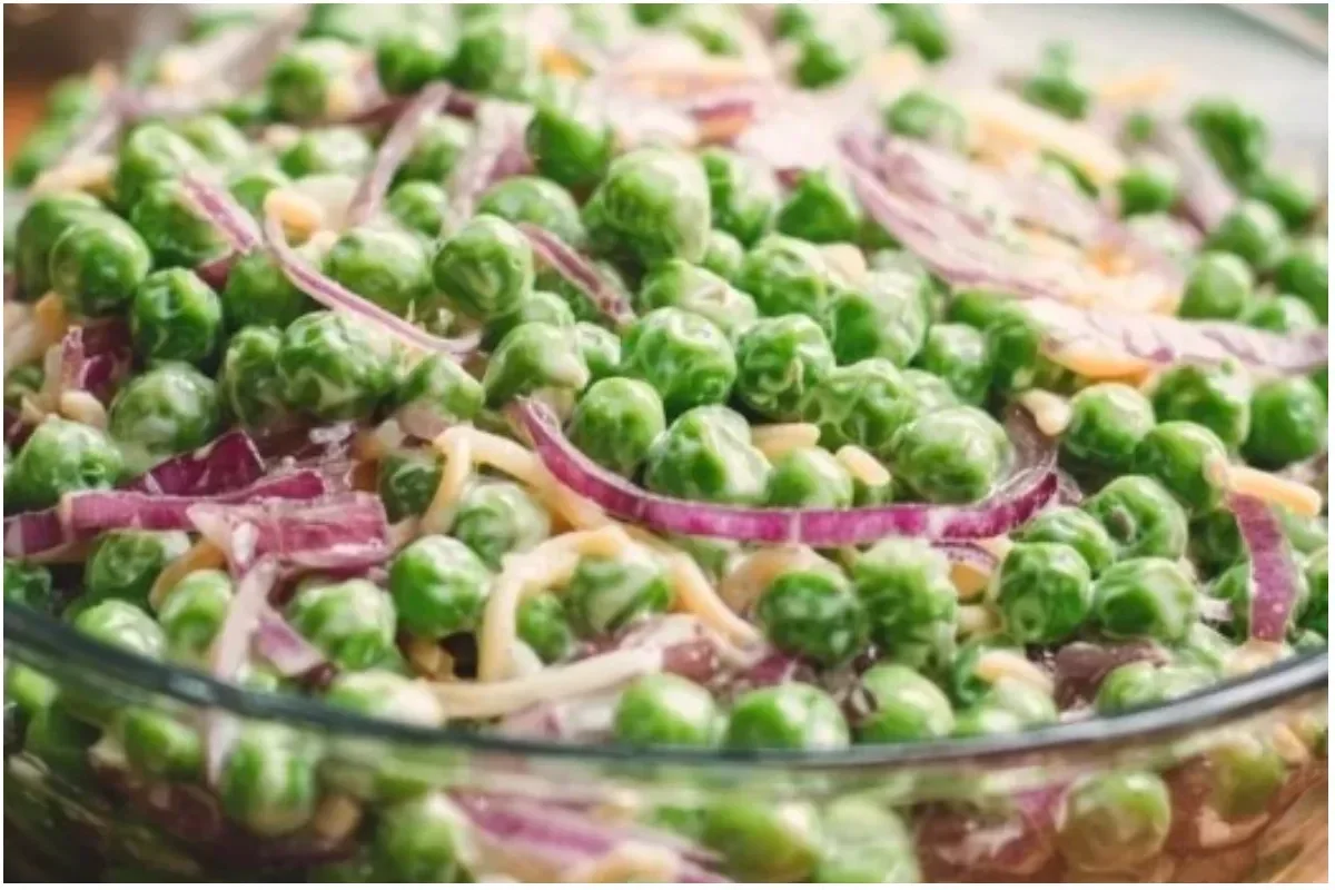 Easy English Pea Salad
