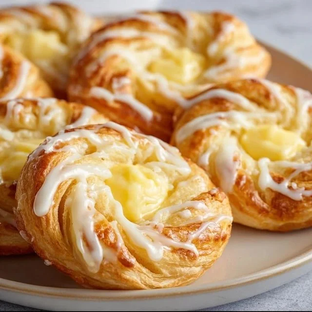 Easy Puff Pastry Cheese Danish