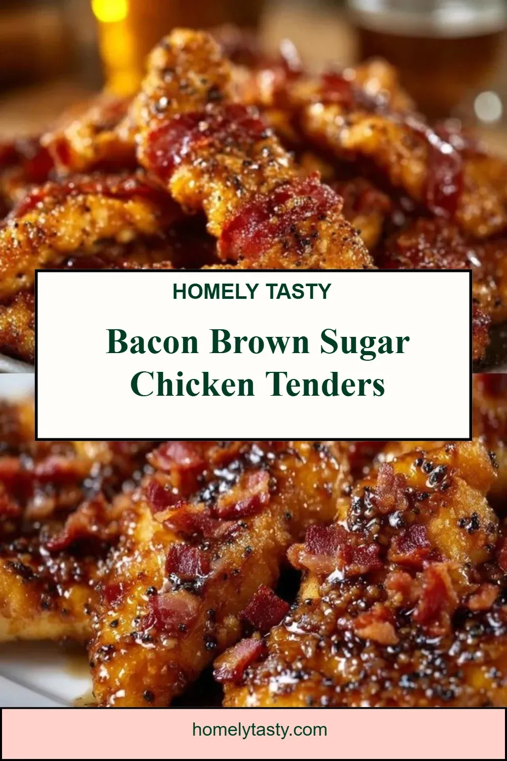 Bacon Brown Sugar Chicken Tenders