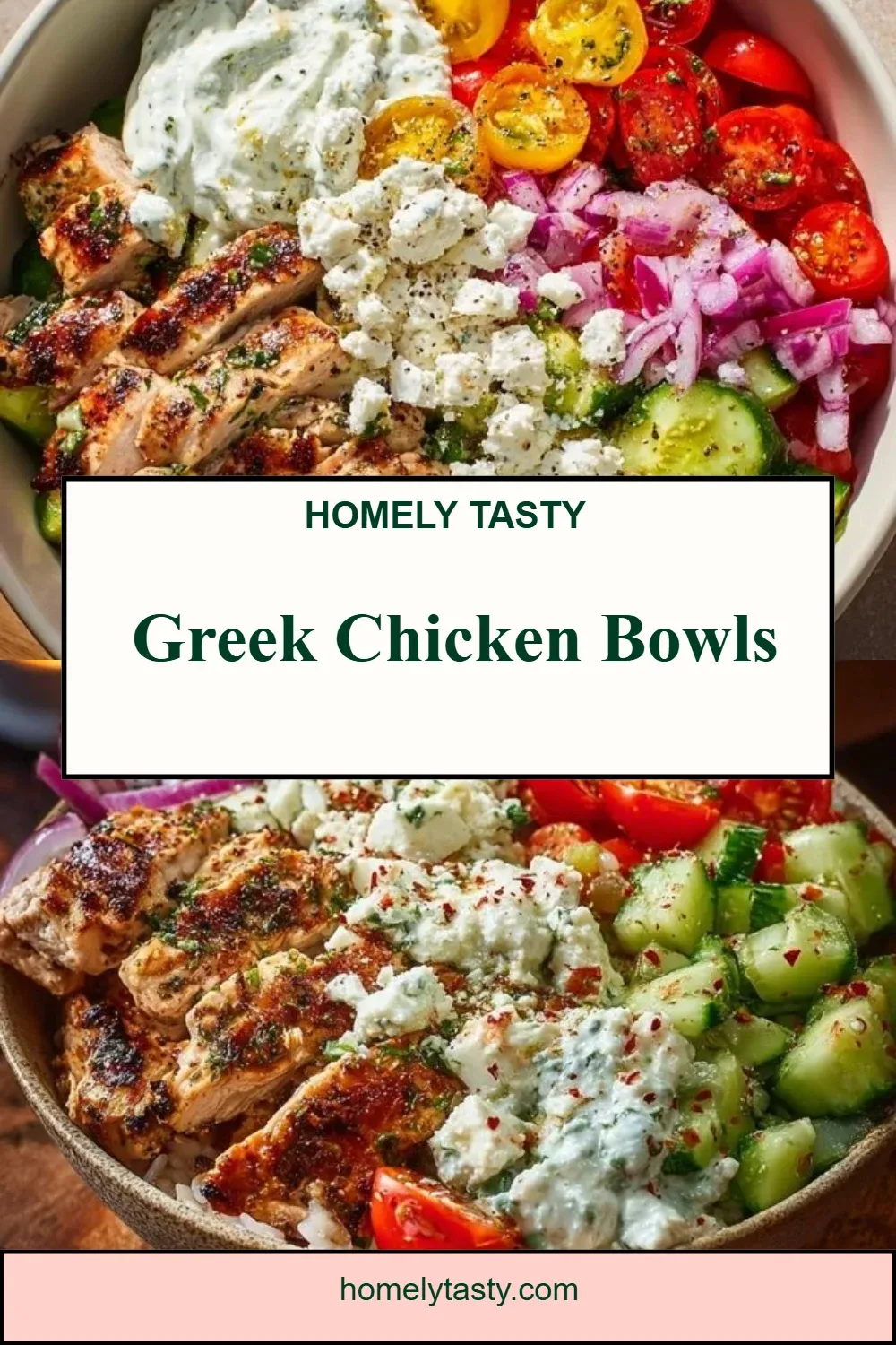 Greek Chicken Bowls