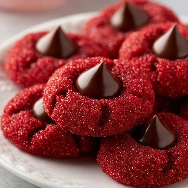 Hershey’s Red Velvet Blossoms