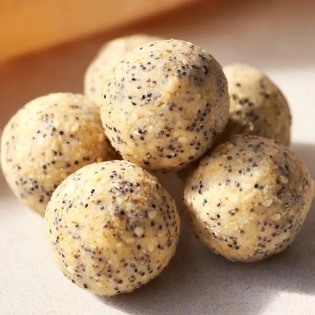 Lemon Poppy Seed Energy Bites