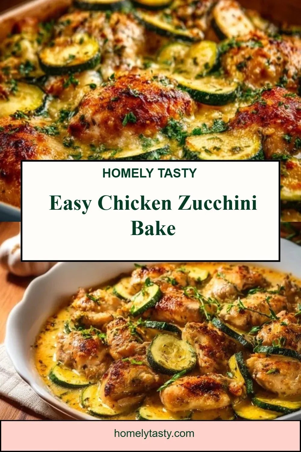 Easy Chicken Zucchini Bake