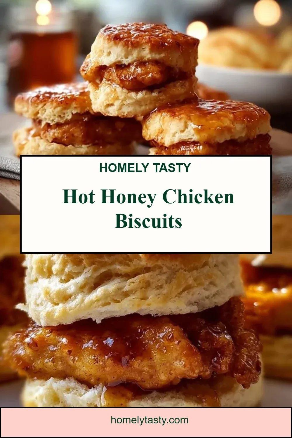 Hot Honey Chicken Biscuits