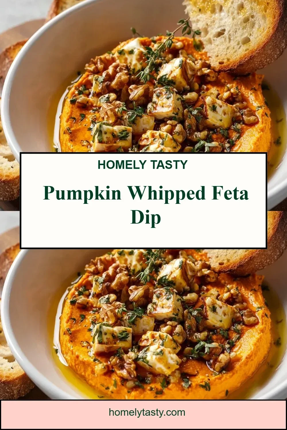 Best 10 Delicious Dip Recipes for the Super Bowl 4 Pumpkin Whipped Feta Dip