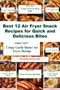 Best 12 Air Fryer Snack Recipes for Quick and Delicious Bites 1 Air fryer snacks: quick and delicious bite-sized recipes for snack lovers
