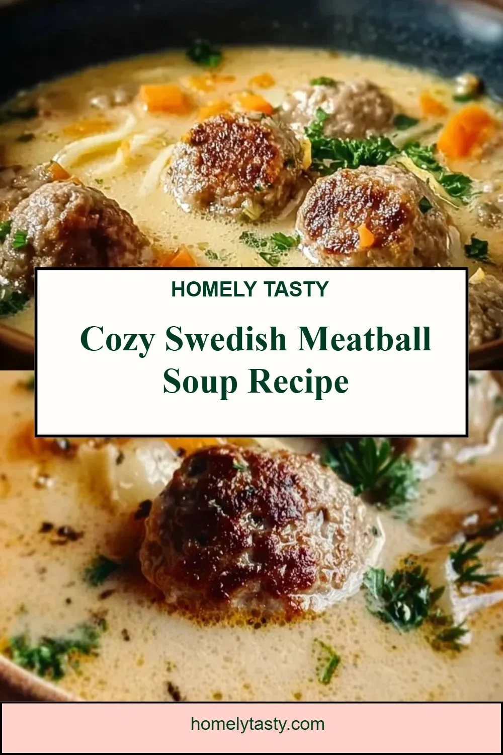 Cozy Swedish Meatball Soup Recipe