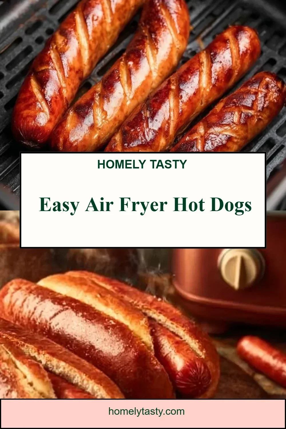Easy Air Fryer Hot Dogs