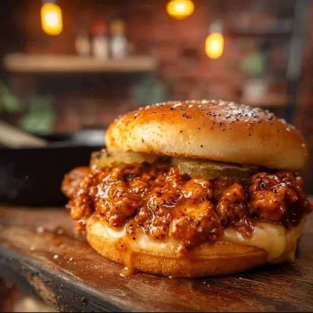 Cajun Chicken Sloppy Joes