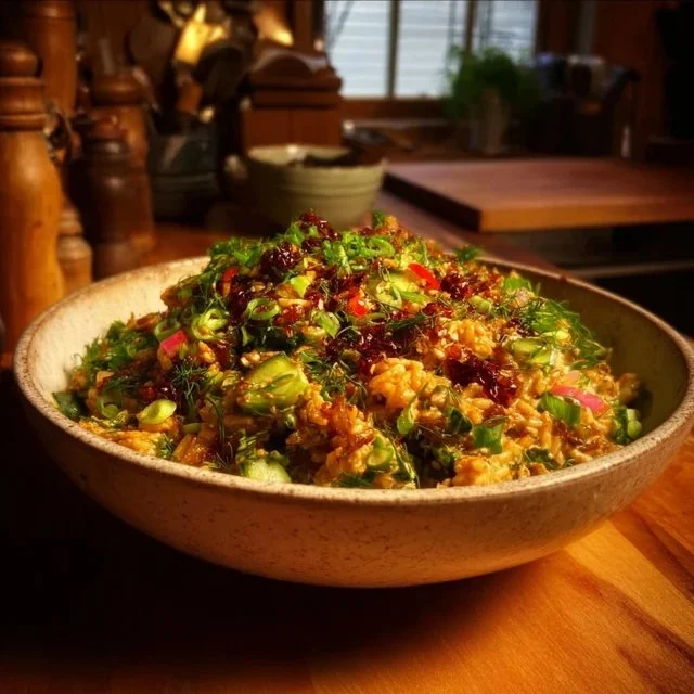 Crispy Rice Salad