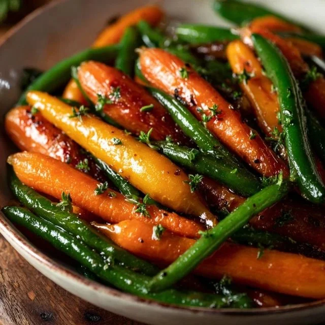 Honey Glazed Carrots & Green Beans 3 honey glazed carrots green beans 2026 01 04 132124