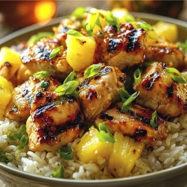 Pineapple Chicken and Rice
