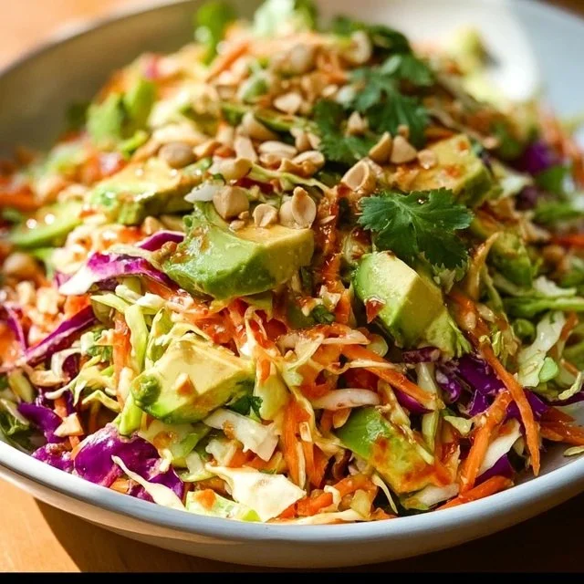 Shredded Thai Salad with Avocado 3 shredded thai salad with avocado 2026 01 06 170949