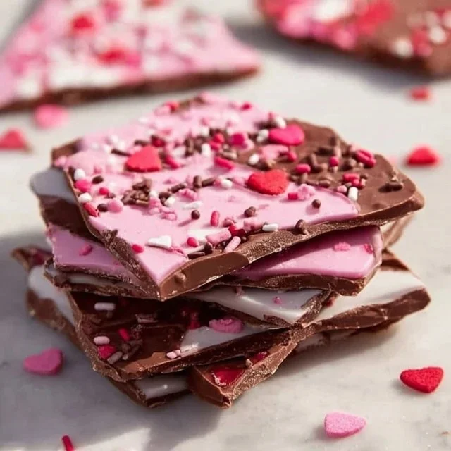 Valentine’s Day Chocolate Bark